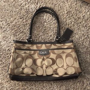 Coach carryall purse